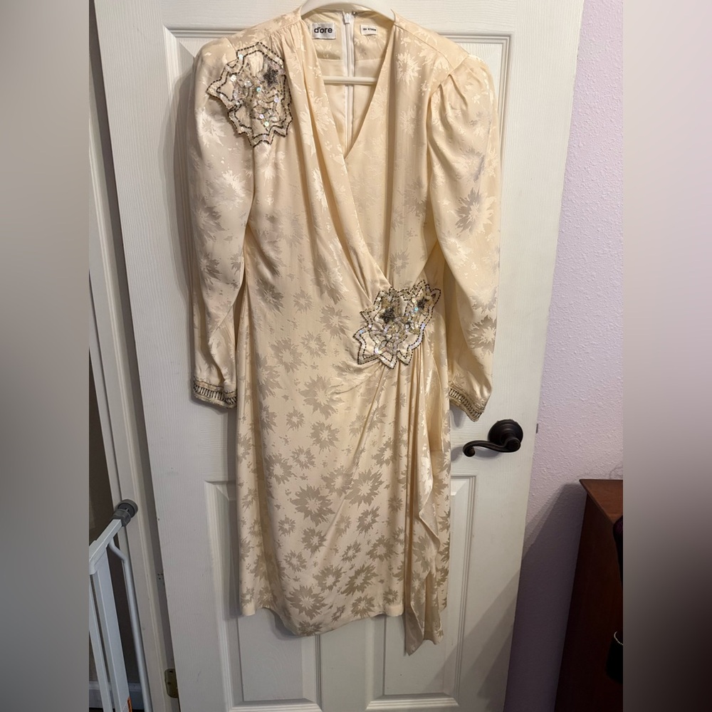 Vintage d’Ore silk dress. EUC size 6